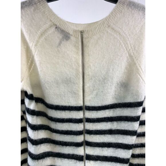 The Kooples Ivory Wool Mohair Blend Sweater Size L - Picture 4 of 13